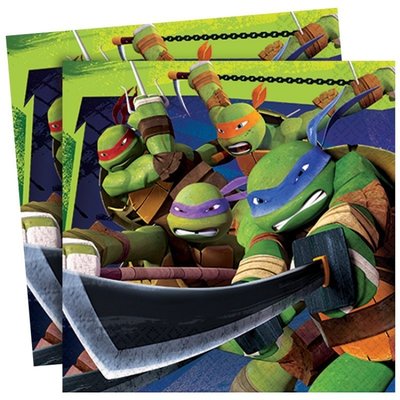 Teenage Mutant Ninja Turtles servetten - 20 stuks