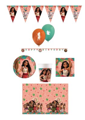 Vaiana feestpakket Deluxe