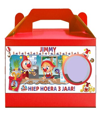 Jokie & Jet traktatie doosjes