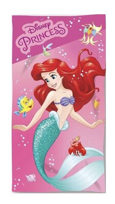 Disney Princess Ariël badlaken of strandlaken - 70x140cm