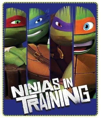 Teenage Mutant Ninja Turtles fleece deken Training