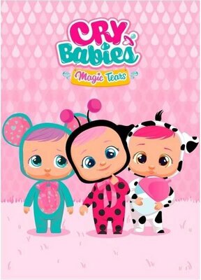 Cry Babies fleece deken - 100x140cm