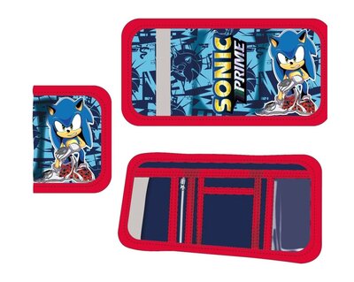 Sonic portemonnee met rits