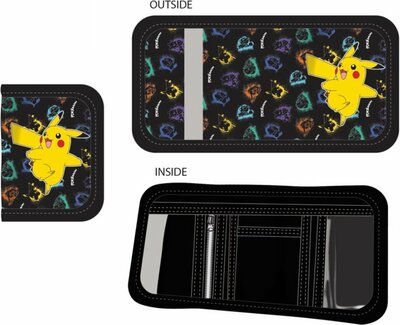 Pokemon portemonnee met rits