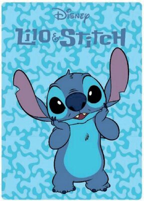 Lilo en Stitch fleece deken - 100x140cm blw