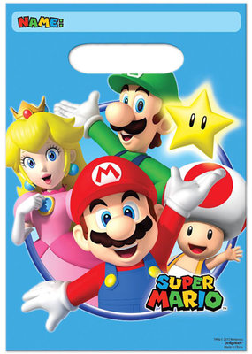 Super Mario uitdeelzakjes
