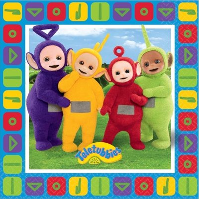 Teletubbies servetten