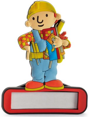 Bob de Bouwer naambordje