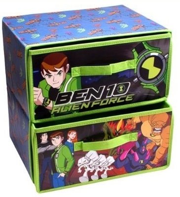 Ben 10 opbergbox met dubbele lade