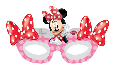 Minnie Mouse feest maskers