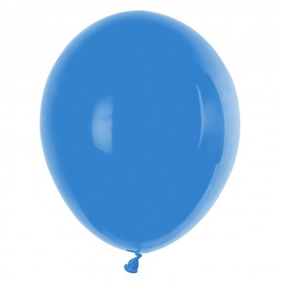 Ballonnen 30 centimeter unikleur blauw