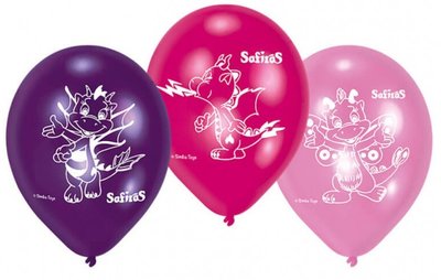 Safiras feest ballonnen