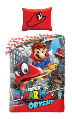 Super Mario Odyssey dekbedovertrek