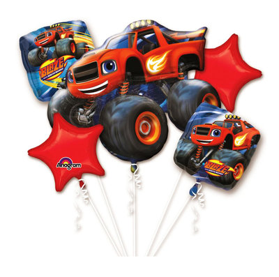 Blaze en de Monsterwielen folie ballonnen set