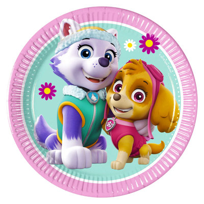 Paw Patrol gebaksbordjes Skye en Everest II