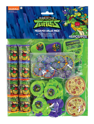 Ninja Turtles uitdeelcadeautjes partypack