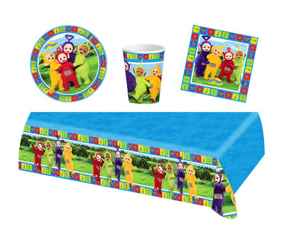 Teletubbies feestpakket - voordeelpakket 8 personen